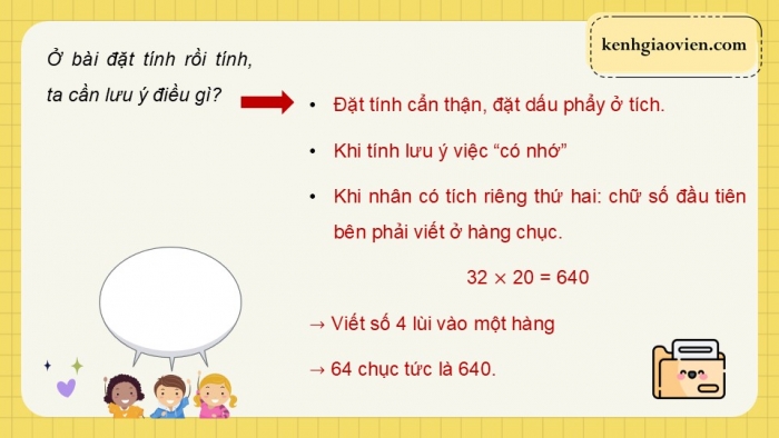 Giáo án điện tử Toán 5 chân trời Bài 31: Nhân một số thập phân với một số tự nhiên