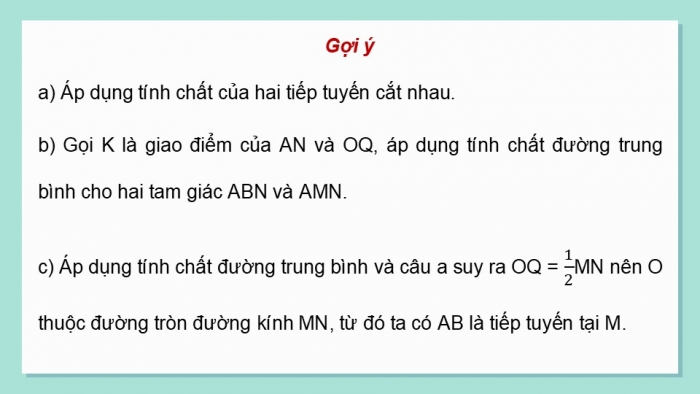 Giáo án điện tử Toán 9 kết nối Chương 5 Luyện tập chung (2)