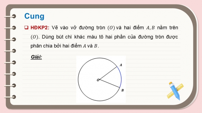 Giáo án điện tử Toán 9 chân trời Bài 3: Góc ở tâm, góc nội tiếp