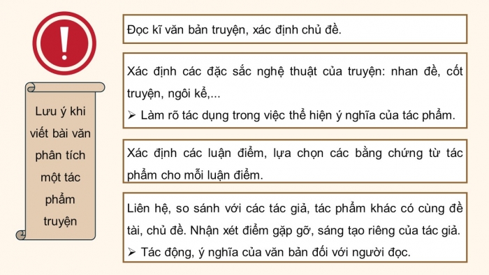 Giáo án điện tử Ngữ văn 9 cánh diều Bài 4: Phân tích một tác phẩm truyện