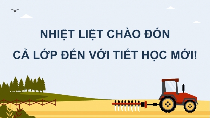 Giáo án điện tử Địa lí 12 kết nối Bài 11: Vấn đề phát triển ngành nông nghiệp