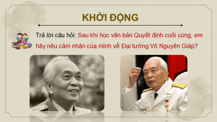 Giáo án PPT dạy thêm Ngữ văn 12 Cánh diều bài 3: Quyết định khó khăn nhất (Trích Điện Biên Phủ - điểm hẹn lịch sử - Võ Nguyên Giáp)