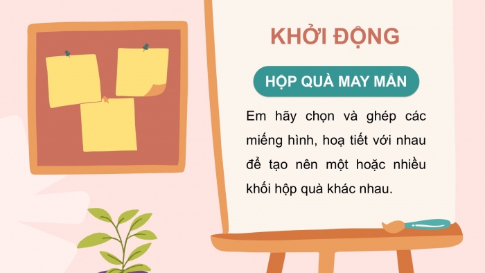 Giáo án điện tử Mĩ thuật 5 cánh diều Bài 6: Hộp quà xinh xắn