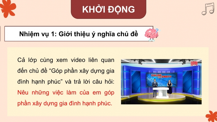 Giáo án điện tử Hoạt động trải nghiệm 9 chân trời bản 1 Chủ đề 4 Tuần 13