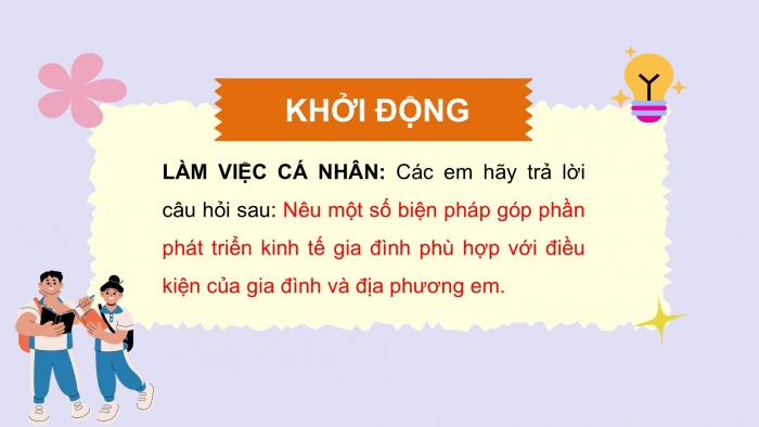 Giáo án điện tử Hoạt động trải nghiệm 9 chân trời bản 1 Chủ đề 5 Tuần 18