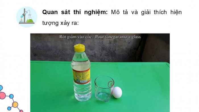 Giáo án điện tử KHTN 9 cánh diều - Phân môn Hoá học Bài 24: Acetic acid