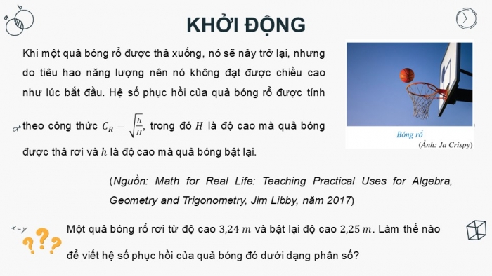 Giáo án điện tử Toán 9 cánh diều Bài 2: Một số phép tính về căn bậc hai của số thực