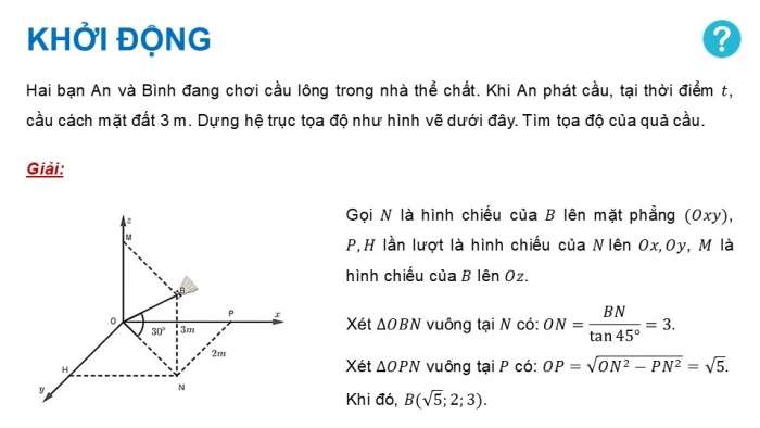 Giáo án điện tử Toán 12 kết nối Bài tập cuối chương II