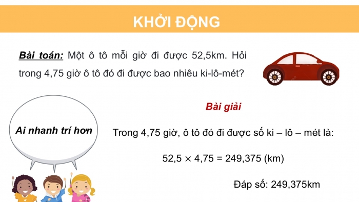 Giáo án PPT dạy thêm Toán 5 Kết nối bài 21: Phép nhân số thập phân