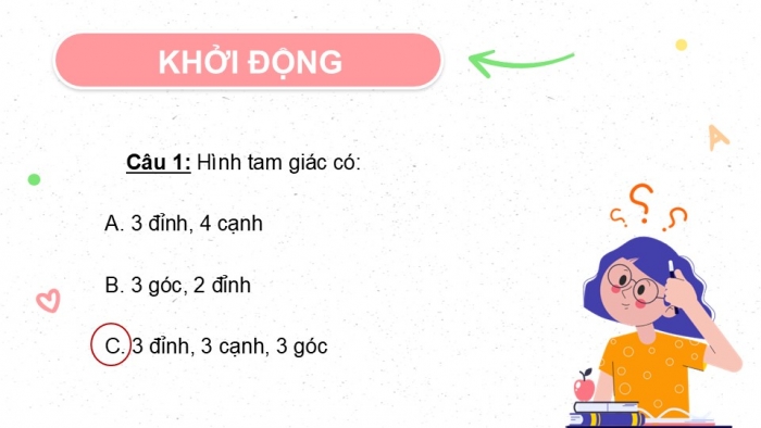 Giáo án PPT dạy thêm Toán 5 Kết nối bài 25: Hình tam giác. Diện tích hình tam giác