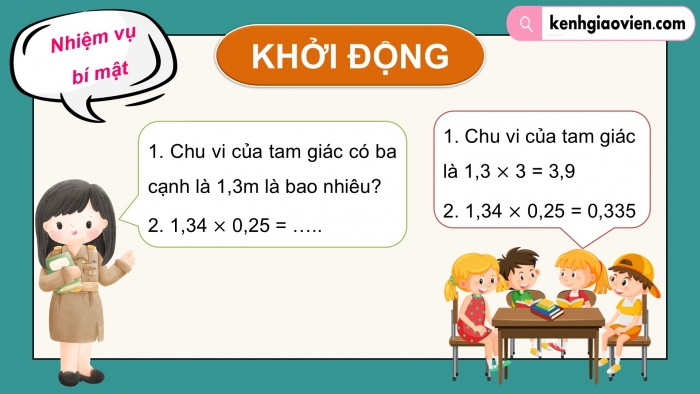 Giáo án PPT dạy thêm Toán 5 Cánh diều bài 31: Luyện tập