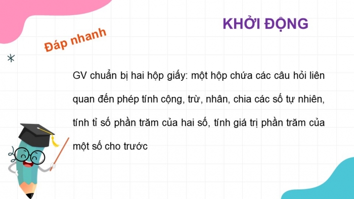 Giáo án PPT dạy thêm Toán 5 Cánh diều bài 44: Sử dụng máy tính cầm tay