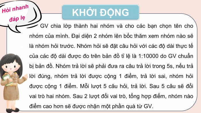 Giáo án PPT dạy thêm Toán 5 Cánh diều bài 45: Tỉ lệ bản đồ