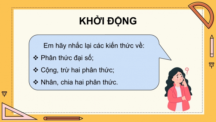 Giáo án PPT dạy thêm Toán 8 cánh diều Bài tập cuối chương II