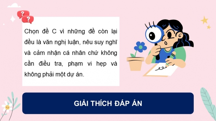 Giáo án PPT dạy thêm Ngữ văn 12 Cánh diều bài 2: Viết báo cáo kết quả của bài tập dự án