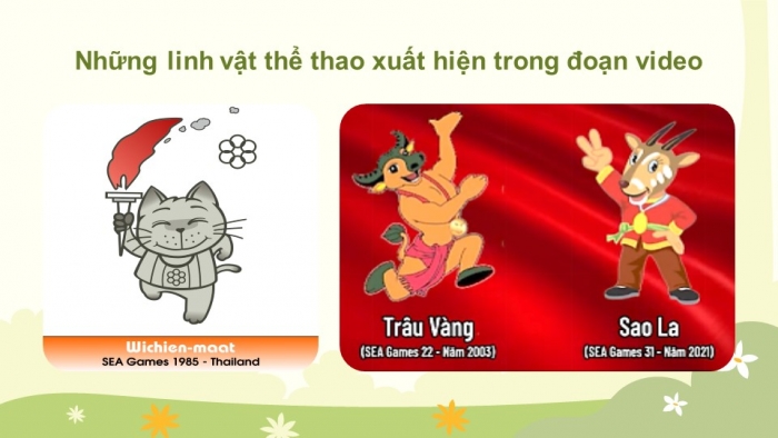 Giáo án điện tử Mĩ thuật 5 chân trời bản 1 Bài 3: Linh vật thể thao