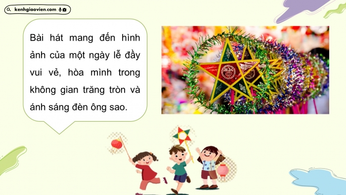 Giáo án điện tử Mĩ thuật 5 cánh diều Bài 7: Mặt nạ trung thu