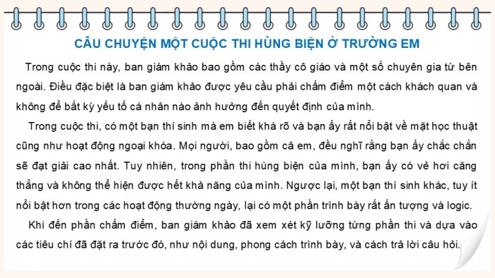 Giáo án điện tử Công dân 9 kết nối Bài 4: Khách quan và công bằng