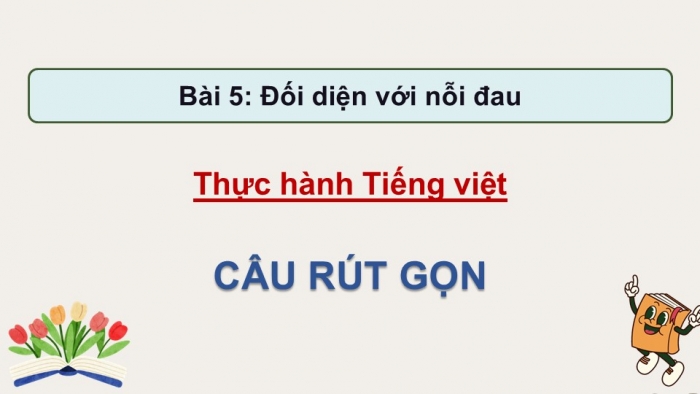 Giáo án điện tử Ngữ văn 9 kết nối Bài 5: Thực hành tiếng Việt (1)