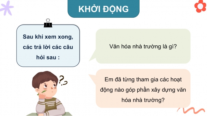 Giáo án điện tử Hoạt động trải nghiệm 9 chân trời bản 1 Chủ đề 3 Tuần 12