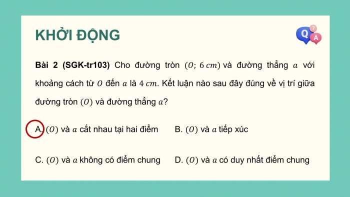 Giáo án điện tử Toán 9 chân trời Bài tập cuối chương 5