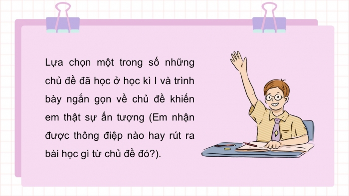 Giáo án điện tử Ngữ văn 9 cánh diều Bài Ôn tập và tự đánh giá cuối học kì I