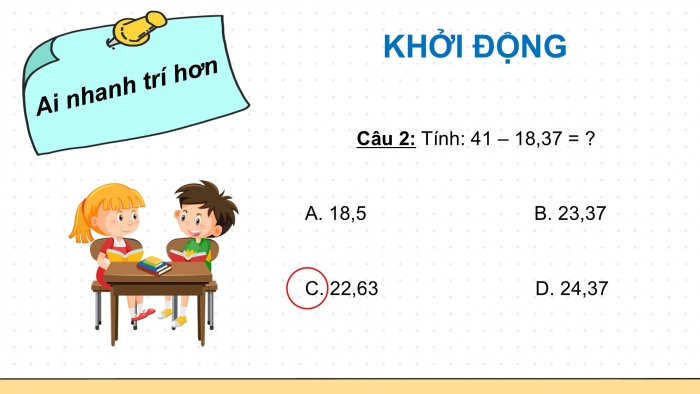 Giáo án PPT dạy thêm Toán 5 Kết nối bài 20: Phép trừ số thập phân