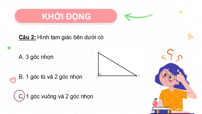 Giáo án PPT dạy thêm Toán 5 Kết nối bài 25: Hình tam giác. Diện tích hình tam giác