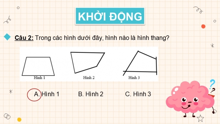 Giáo án PPT dạy thêm Toán 5 Kết nối bài 26: Hình thang. Diện tích hình thang