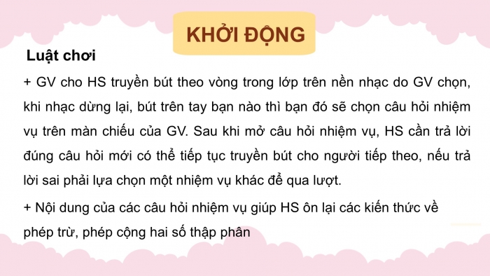 Giáo án PPT dạy thêm Toán 5 Cánh diều bài 27: Luyện tập