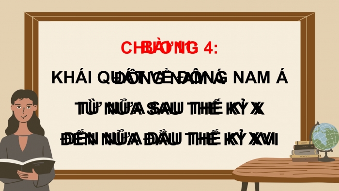 Giáo án điện tử lịch sử 7 chân trời bài 11: Khái quát về Đông Nam Á từ nửa sau thế kỉ X đến nửa đầu thế kỉ XVI