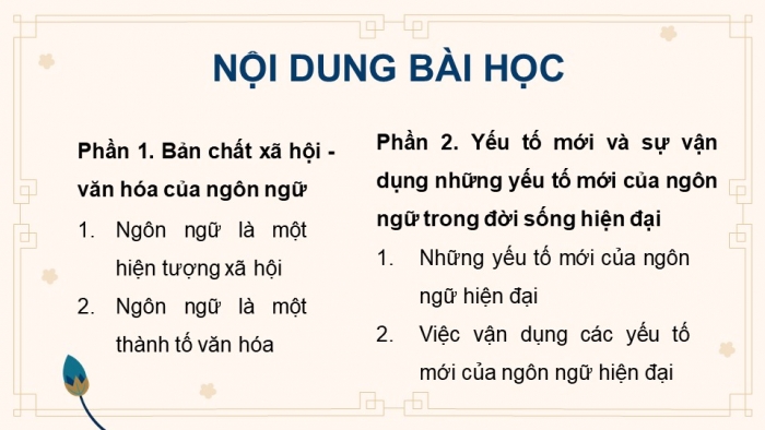 Giáo án điện tử chuyên đề Ngữ văn 11 cánh diều CĐ 2: Tìm hiểu ngôn ngữ trong đời sống xã hội hiện đại