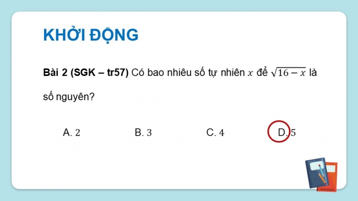 Giáo án điện tử Toán 9 chân trời Bài tập cuối chương 3