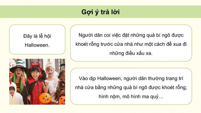 Giáo án điện tử Mĩ thuật 5 cánh diều Bài 8: Lễ hội hoá trang