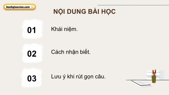 Giáo án điện tử Ngữ văn 9 kết nối Bài 5: Thực hành tiếng Việt (1)