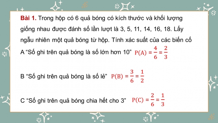 Giáo án powerpoint dạy thêm Toán 8 chân trời Bài tập cuối chương 9