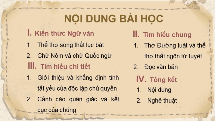 Giáo án điện tử Ngữ văn 9 cánh diều Bài 1: Sông núi nước Nam (Nam quốc sơn hà)