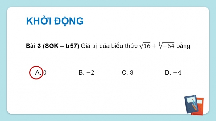 Giáo án điện tử Toán 9 chân trời Bài tập cuối chương 3