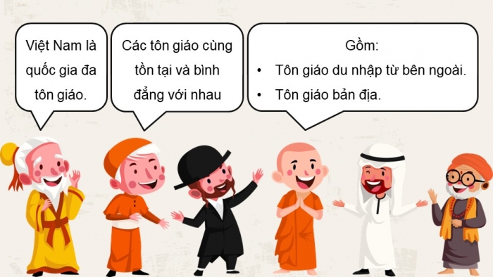 Giáo án điện tử chuyên đề Lịch sử 12 chân trời CĐ 1 Phần 3: Một số tôn giáo ở Việt Nam (3)