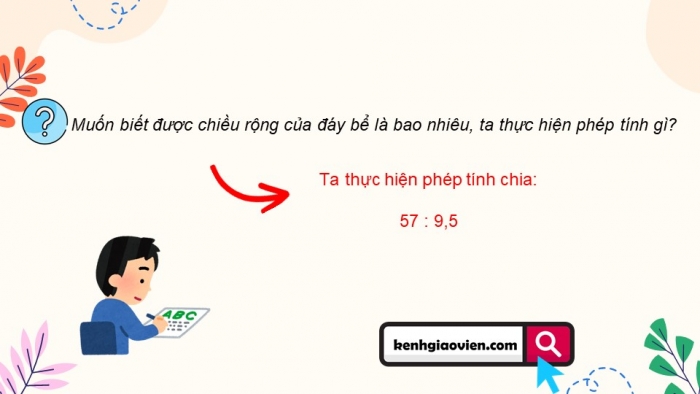 Giáo án điện tử Toán 5 kết nối Bài 22: Phép chia số thập phân (P2)