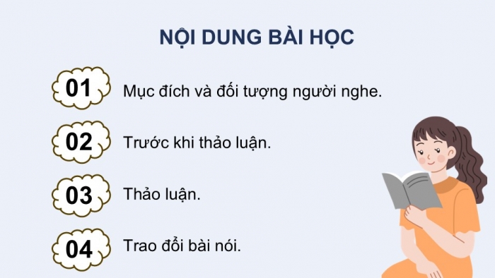 Giáo án điện tử Ngữ văn 9 kết nối Bài 4: Thảo luận về một vấn đề đáng quan tâm trong đời sống phù hợp với lứa tuổi (Làm thế nào để học tốt môn Ngữ văn?)