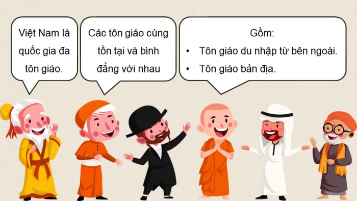 Giáo án điện tử chuyên đề Lịch sử 12 cánh diều CĐ 1: Lịch sử tín ngưỡng và tôn giáo ở Việt Nam (P6)