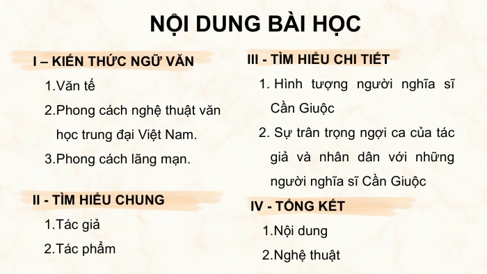 Giáo án điện tử Ngữ văn 12 cánh diều Bài 4: Văn tế nghĩa sĩ Cần Giuộc (Nguyễn Đình Chiểu)