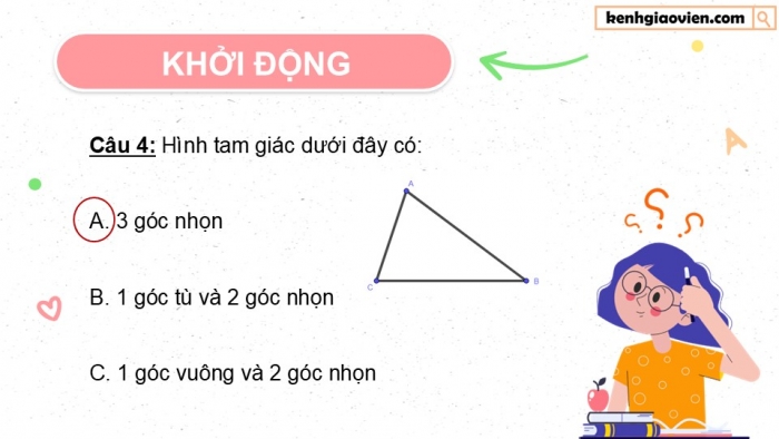 Giáo án PPT dạy thêm Toán 5 Kết nối bài 25: Hình tam giác. Diện tích hình tam giác