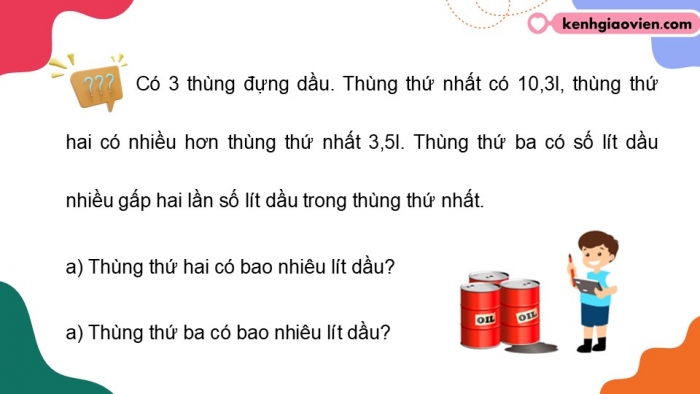 Giáo án PPT dạy thêm Toán 5 Kết nối bài 31: Ôn tập các phép tính với số thập phân