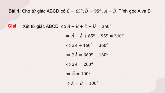 Giáo án PPT dạy thêm Toán 8 cánh diều Bài tập cuối chương V