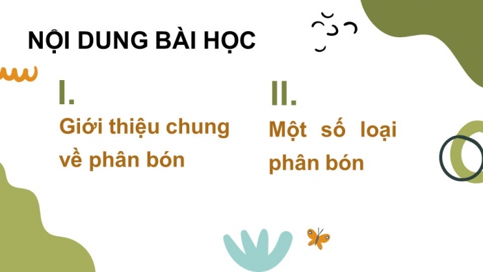 Giáo án điện tử chuyên đề Hoá học 11 chân trời Bài 1: Giới thiệu chung về phân bón