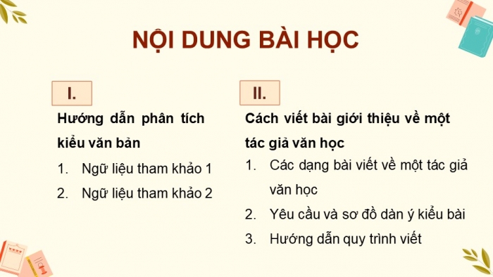 Giáo án điện tử chuyên đề Ngữ văn 11 chân trời CĐ 3 Phần 2: Viết bài giới thiệu về một tác giả văn học