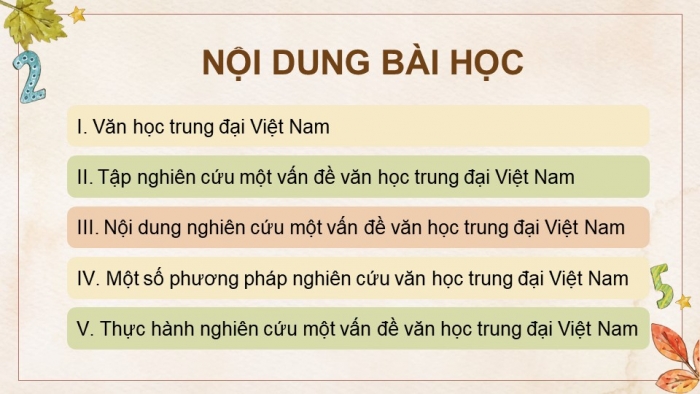 Giáo án điện tử chuyên đề Ngữ văn 11 cánh diều CĐ 1 Phần I: Nghiên cứu một vấn đề văn học trung đại Việt Nam