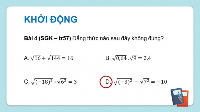 Giáo án điện tử Toán 9 chân trời Bài tập cuối chương 3